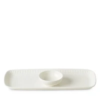 Profile Serving Tray & Dip Bowl Set