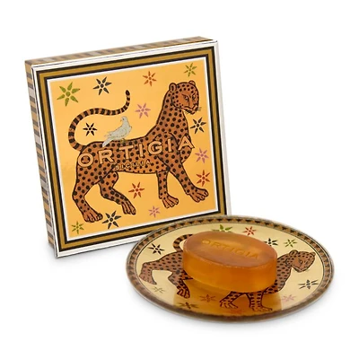 Ambra Nera Soap and Soap Dish Set