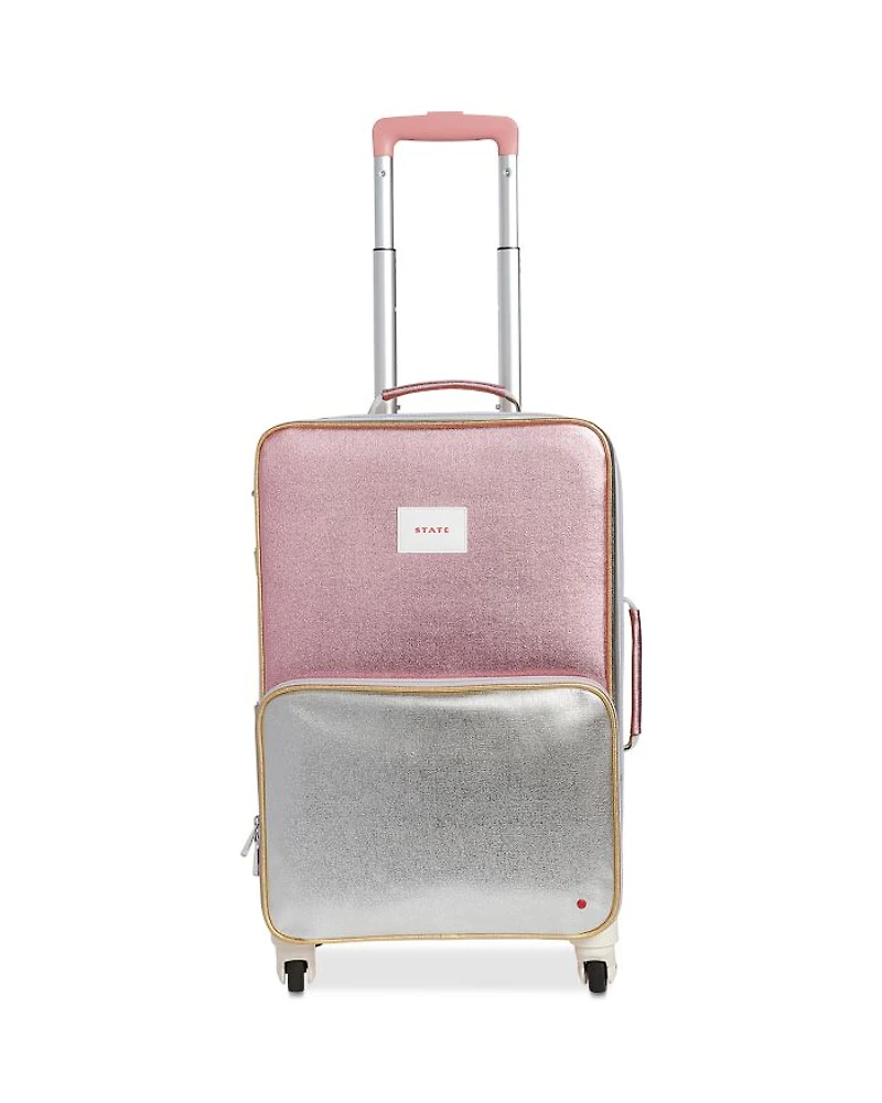 Logan Metallic Carry-On Suitcase