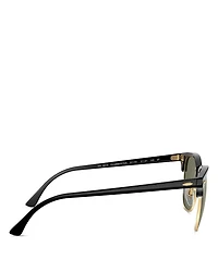Polarized Classic Clubmaster Sunglasses, 51mm