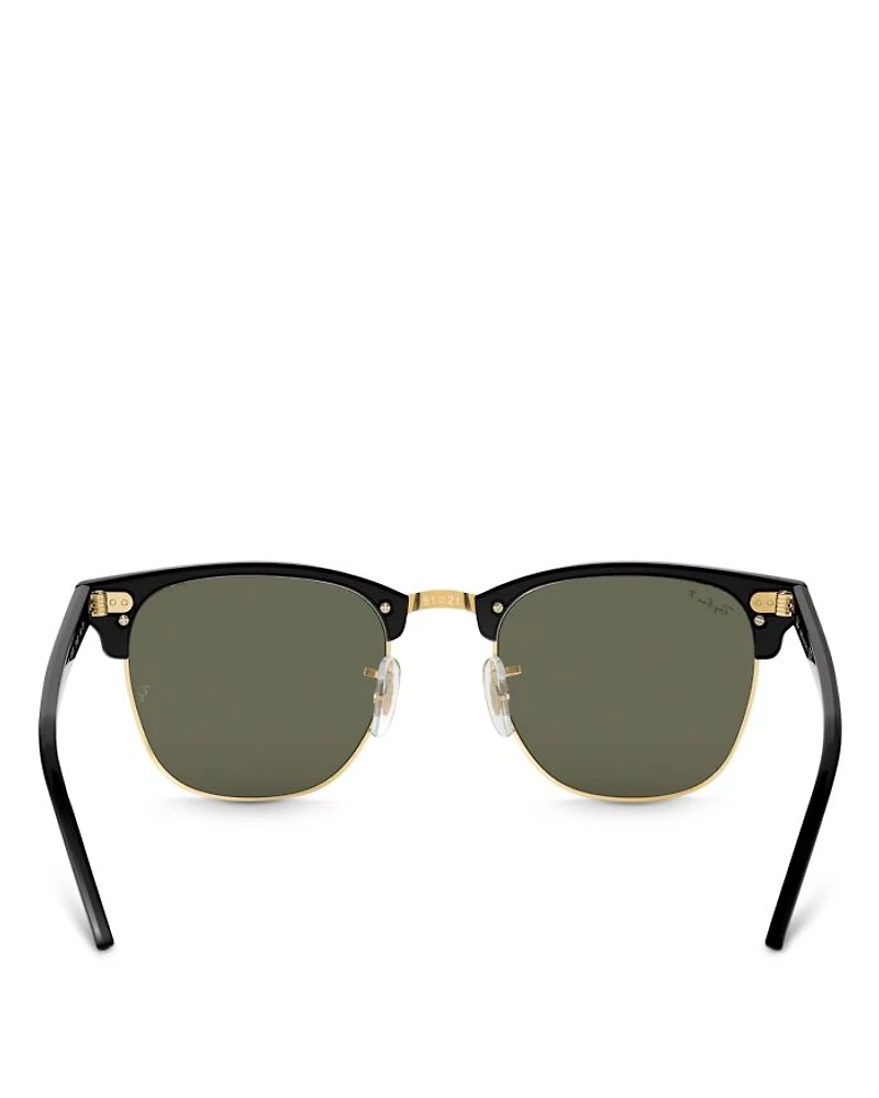 Polarized Classic Clubmaster Sunglasses, 51mm