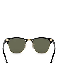 Polarized Classic Clubmaster Sunglasses, 51mm