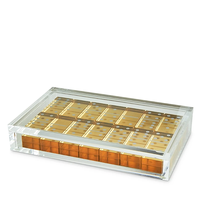 Tizo Design Lucite Domino Set