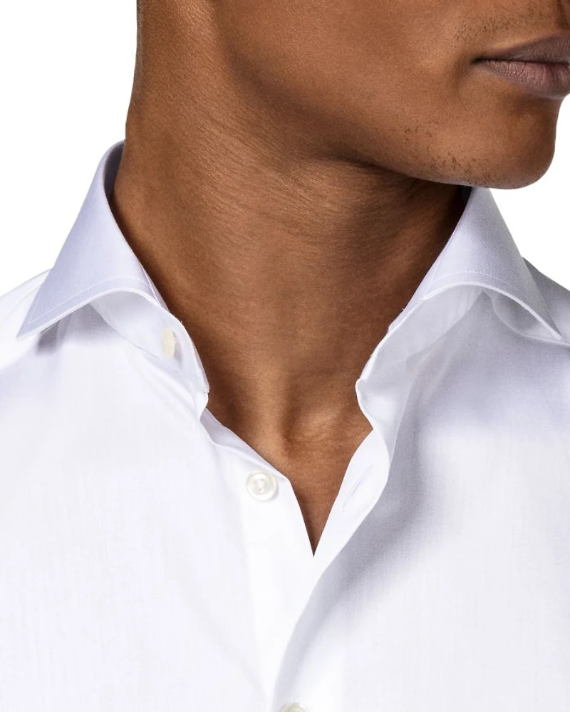 Slim Fit Signature Twill Dress Shirt
