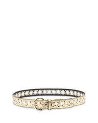 Women's Adelia Leather Grommet Belt