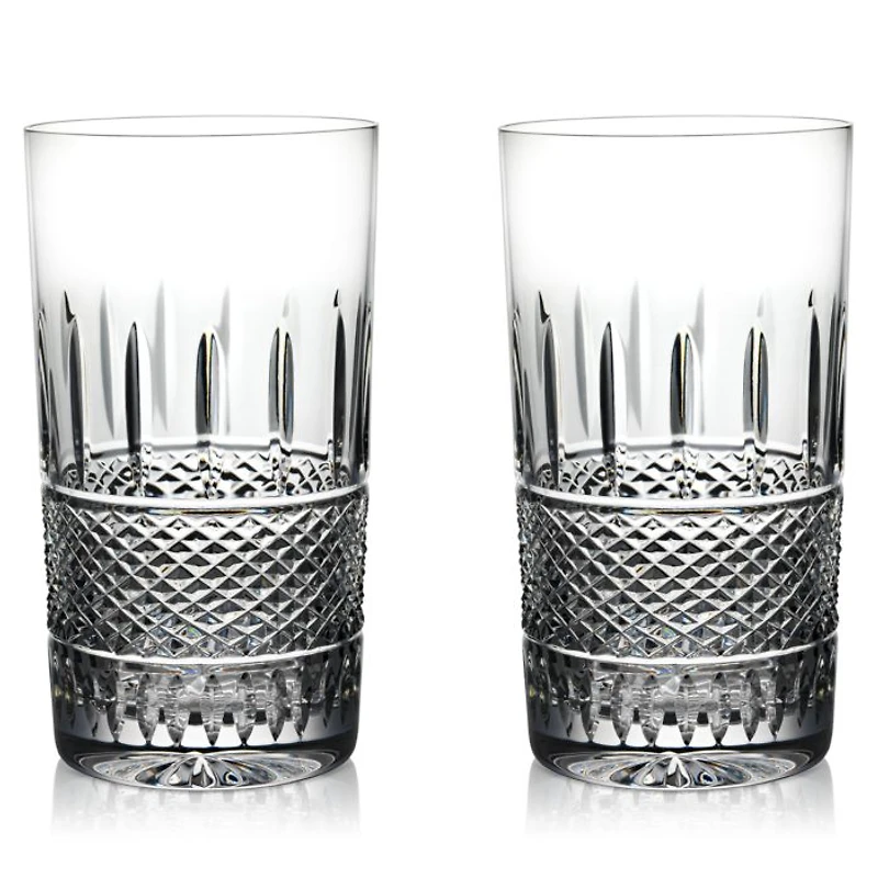 Irish Lace Highball Glass, Set of 2
