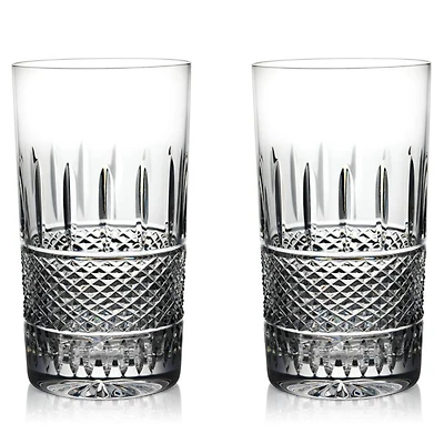 Irish Lace Highball Glass, Set of 2