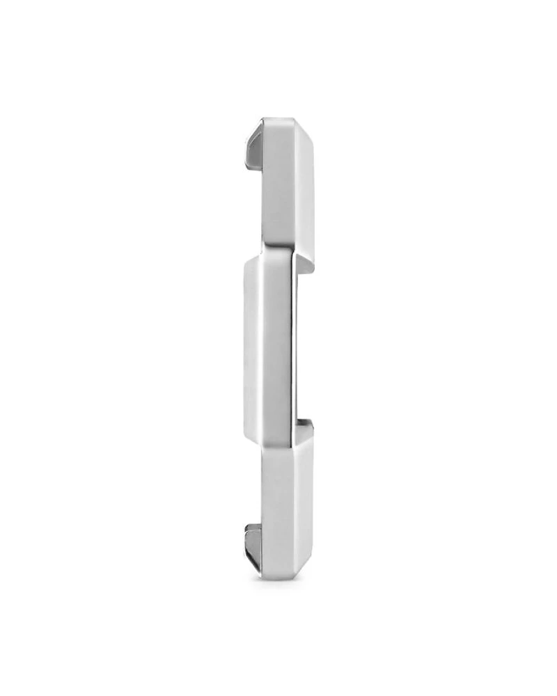 18K White Gold Link To Love Mirror Ring