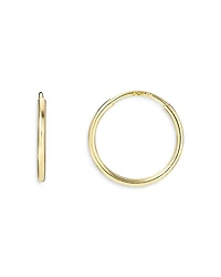 14K Yellow Gold Small Hoop Earrings