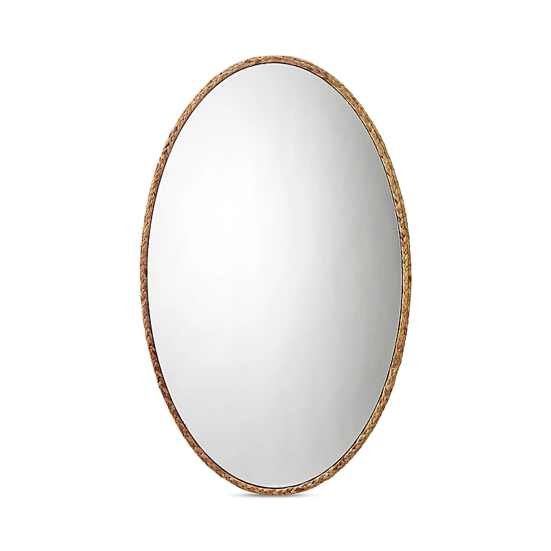 Jamie Young Sparrow Braided Oval Mirror