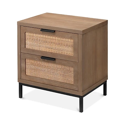 Jamie Young Reed 2 Drawer Side Table