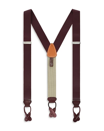 Trafalgar Big & Tall Hudson Solid Color Brace