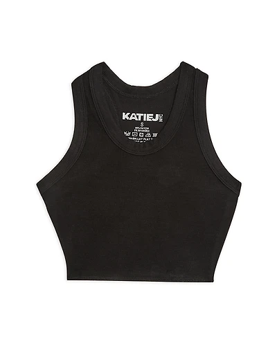 KatieJnyc Girls' Livi Cropped Tank Top - Big Kid