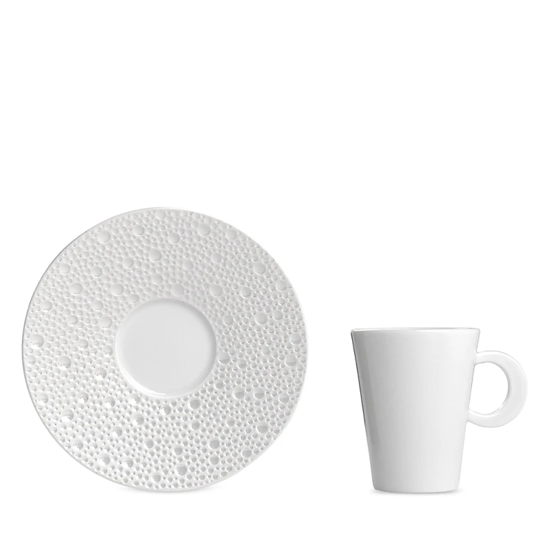 Bernardaud Ecume Perle After Dinner Saucer