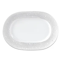 Bernardaud Ecume Perle Relish Dish