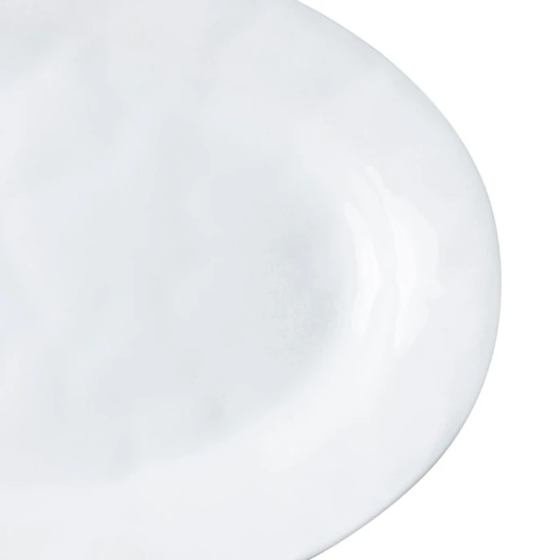 Quotidien White Truffle Medium Oval Platter