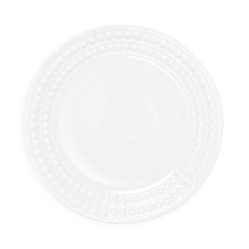 L'Objet Perlee White Bread & Butter Plate