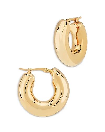 Bloomingdale's Fine Collection Chubby Hoop Earrings