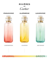 Les Rivieres de Cartier Insouciance Eau de Toilette 3.3 oz.