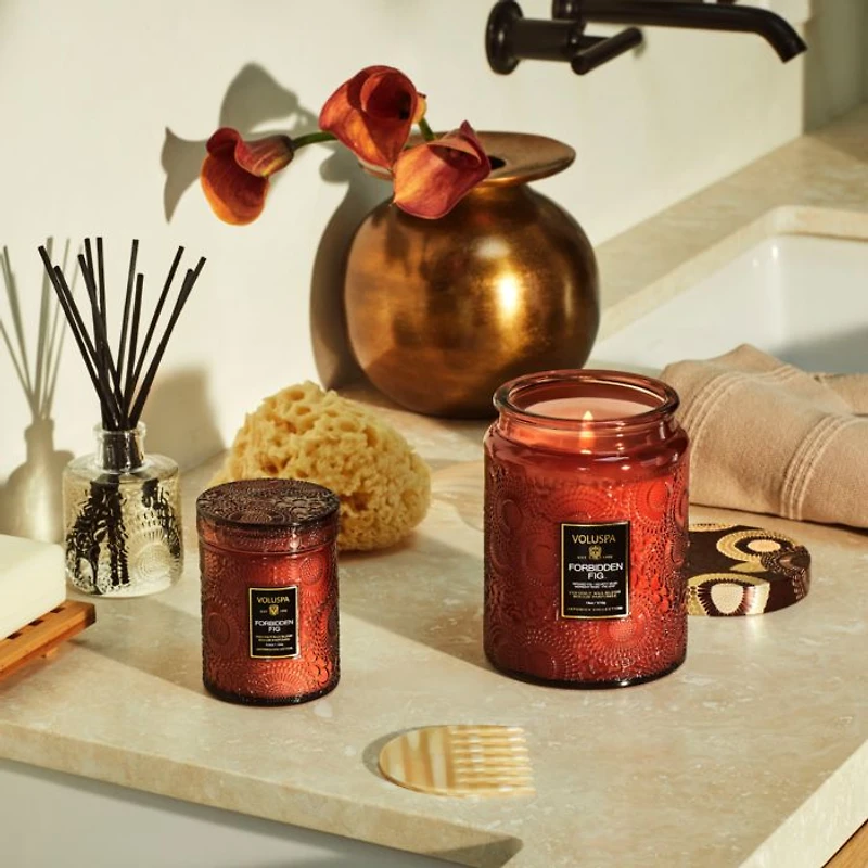 Forbidden Fig Large Jar Candle 18 oz.