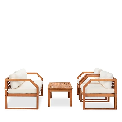 Safavieh Dren 4-Piece Outdoor Living Set