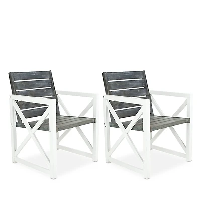 Safavieh Irina Outdoor Arm Chair, Set of 2