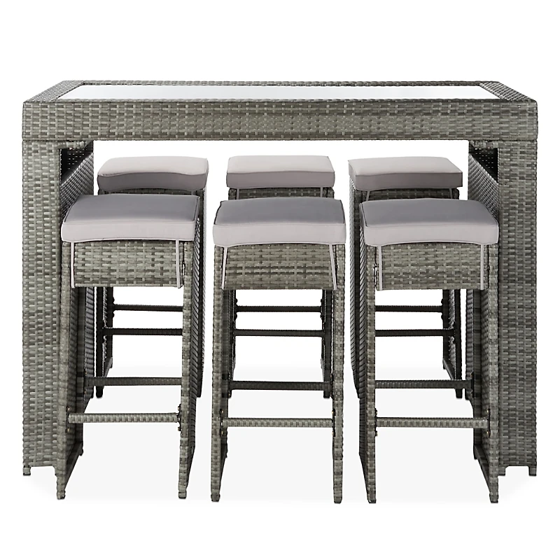 Safavieh Horus Seven Piece Outdoor Dining Set