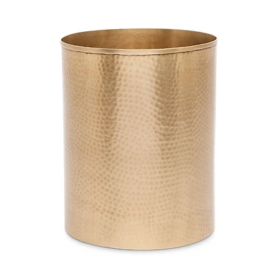 Pigeon & Poodle Verum Hammered Round Wastebasket