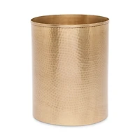 Pigeon & Poodle Verum Hammered Round Wastebasket