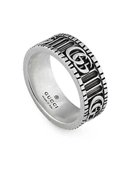 Sterling Silver GG Marmont Ring