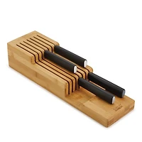 DrawerStore™ Bamboo 2-tier Knife Organizer
