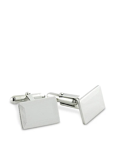 David Donahue Engraved Sterling Silver Cufflinks