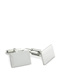 David Donahue Engraved Sterling Silver Cufflinks