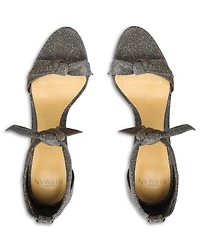 Women's Clarita Glitter Ankle Strap High Heel Sandals