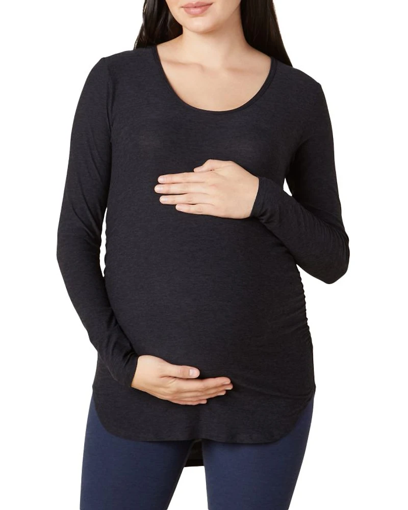 Maternity Classic Crewneck Top