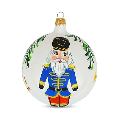 Vietri Nutcrackers Blue Nutcracker Ornament
