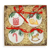 Nutcrackers Assorted Ornaments, Set of 4
