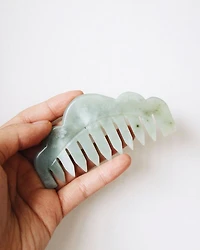 The Jade Massaging Comb