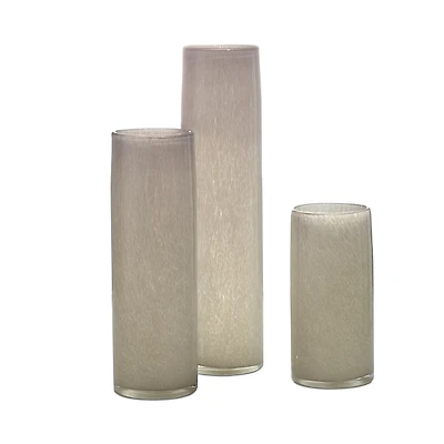 Jamie Young Gwendolyn Hand Blown Set of 3 Vases