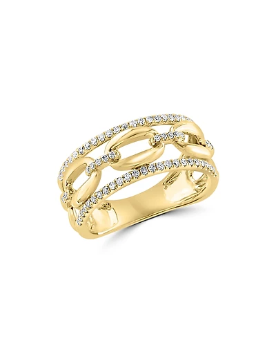 Bloomingdale's Fine Collection Diamond Link Open Band