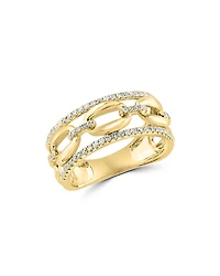 Bloomingdale's Fine Collection Diamond Link Open Band