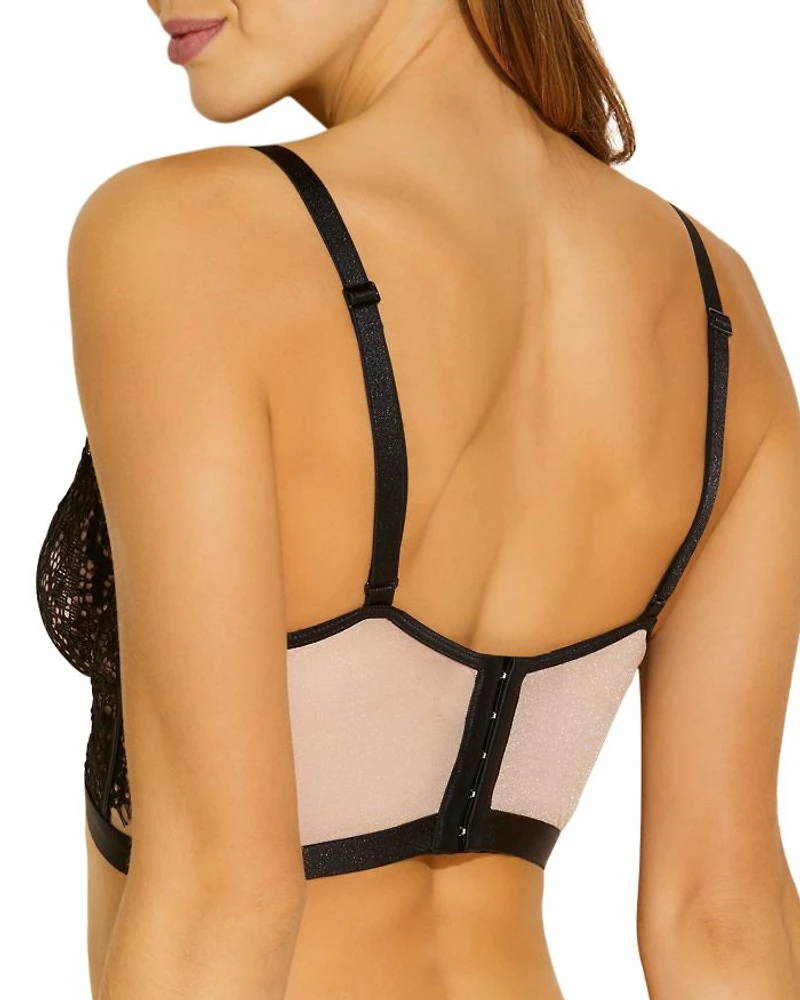 Sicilia Longline Bralette Underwire Lace Bra
