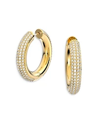 Dextera Crystal Hoop Earrings