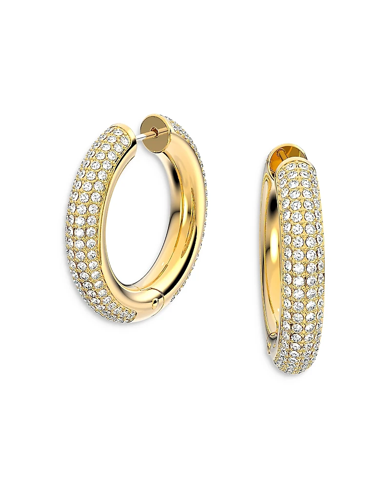 Swarovski Dextera Crystal Hoop Earrings