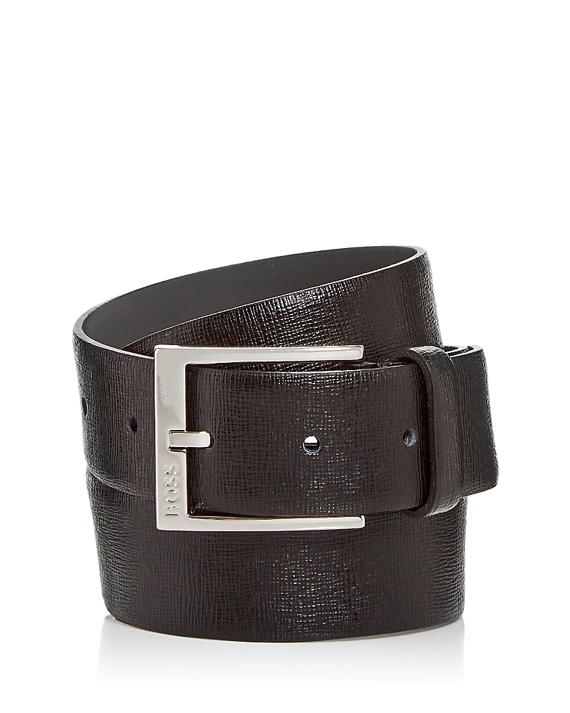 Boss Men's Clo Embossed Leather Belt