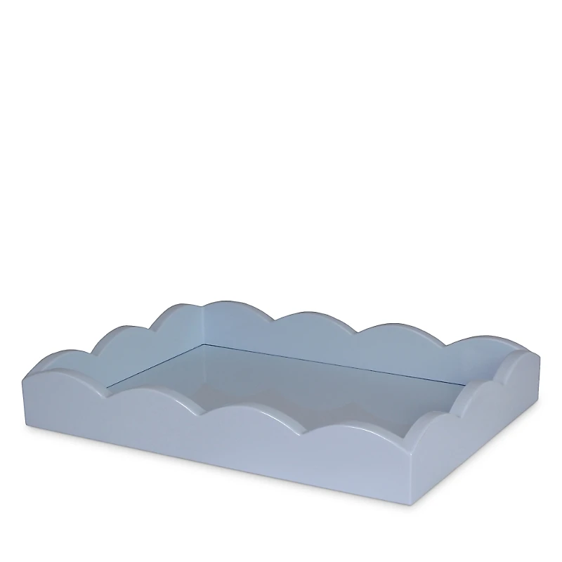 Addison Ross Small Lacquered Scalloped Tray