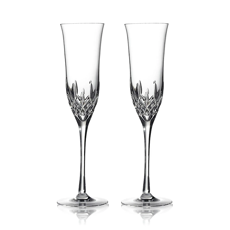 Waterford Lismore Essence Flutes, Set of 2
