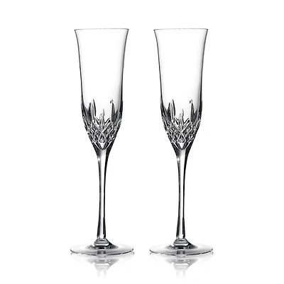Waterford Lismore Essence Flutes, Set of 2