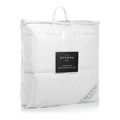Sferra Monmouth Down Mattress Pad, Cali King
