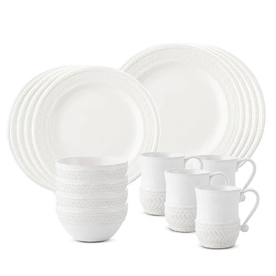 Juliska Le Panier 16 Piece Dinnerware Set